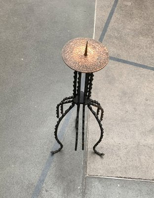 Mid-Century Brutalist Candleholder-UAH-1248999