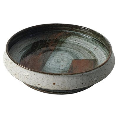 Mid-Century Brutalist Ceramic Bowl by Drejargruppen for Rörstrand, Sweden-FO-1096075