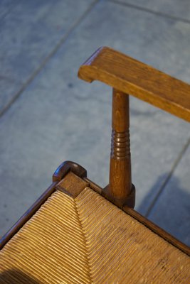 Mid-Century Brutalist Chairs and Armchairs, 1950s, Set of 6-LA-1356694