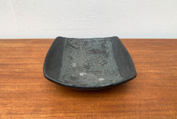 Mid-Century Brutalist Fat Lava Ceramic Bowl, 1960s-UAH-1305252