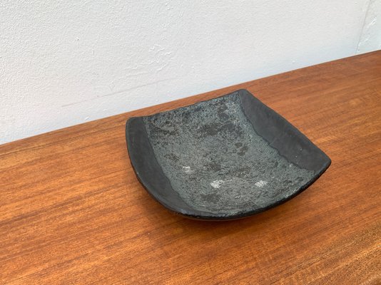 Mid-Century Brutalist Fat Lava Ceramic Bowl, 1960s-UAH-1305252