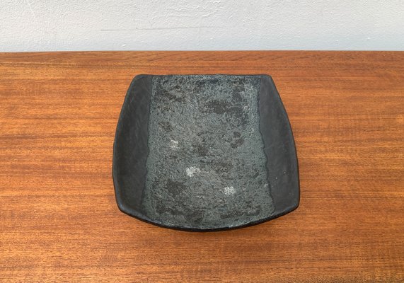 Mid-Century Brutalist Fat Lava Ceramic Bowl, 1960s-UAH-1305252