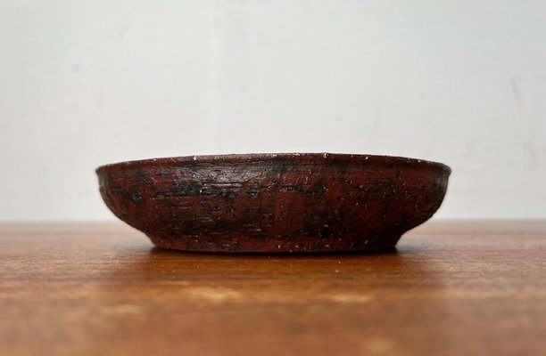 Mid-Century Brutalist German Studio Pottery Ashtray or Bowl by Gerhard Liebenthron, 1960s, 1968-UAH-1811306