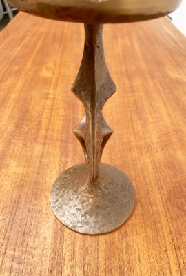 Mid-Century Brutalist Metal Candleholder-UAH-951043