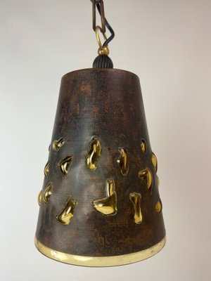 Mid-Century Brutalist Pendant Lamp attributed to Nanny Still for Raak Amsterdam, 1960s-WZZ-1383284