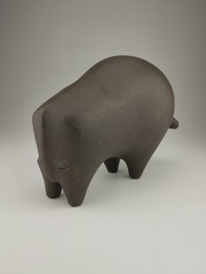 Mid-Century Bull Sculpture in Ceramic-SFQ-2024480