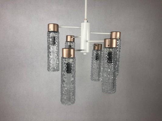 Mid-Century Cascade Chandelier from Elektro Instala Jilove U Decina, 1970s-ZCY-1375841