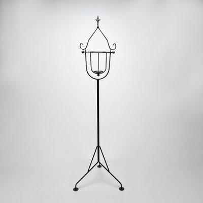 Mid-Century Cast Iron Candle Stand, 1960s-RMX-1422629