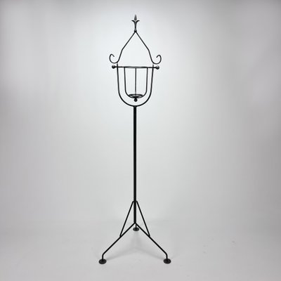 Mid-Century Cast Iron Candle Stand, 1960s-RMX-1422629