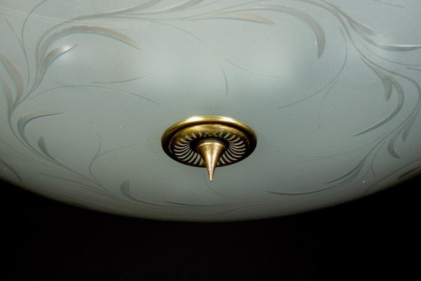 Mid-Century Ceiling Fixture or Pendant by Luigi Brusotti, Italy, 1940-MBH-1031825