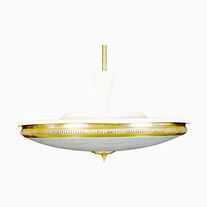 Mid-Century Ceiling Fixture or Pendant by Luigi Brusotti, Italy, 1940-MBH-1032725