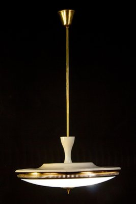 Mid-Century Ceiling Fixture or Pendant by Luigi Brusotti, Italy, 1940s-MBH-1032533