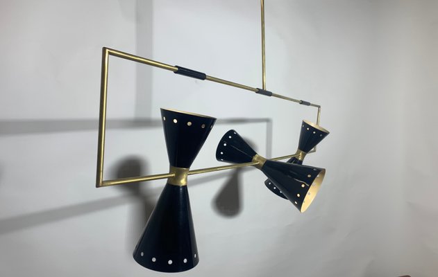 Mid-Century Ceiling Lamp, 1950s-NUO-587419