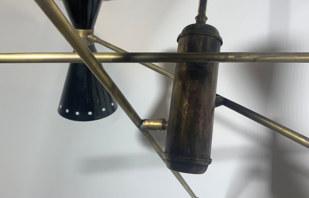 Mid-Century Ceiling Lamp, 1950s-NUO-587422