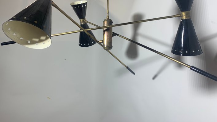 Mid-Century Ceiling Lamp, 1950s-NUO-587422