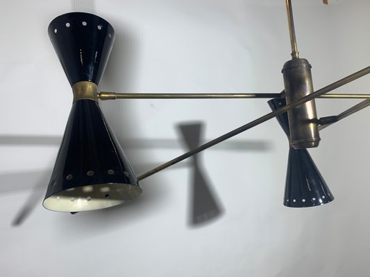 Mid-Century Ceiling Lamp, 1950s-NUO-587422