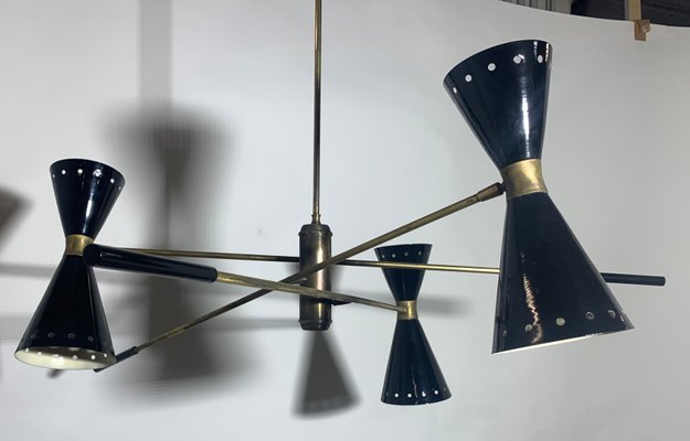 Mid-Century Ceiling Lamp, 1950s-NUO-587422