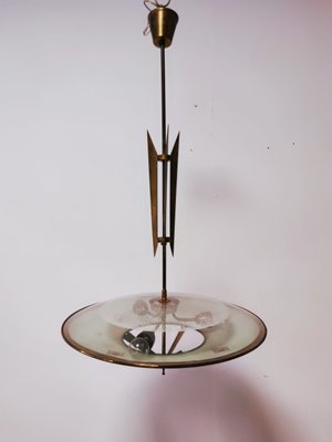 Mid-Century Ceiling Lamp from Arredo Luce-QLH-859759