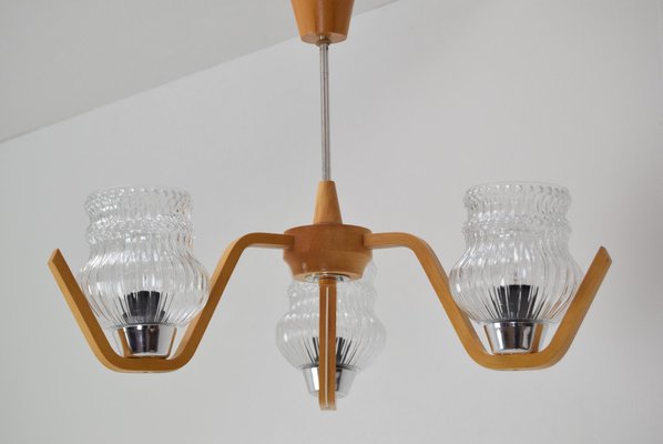 Mid-Century Ceiling Lamp from Drevo Humpolec, 1970s-TZ-1153619