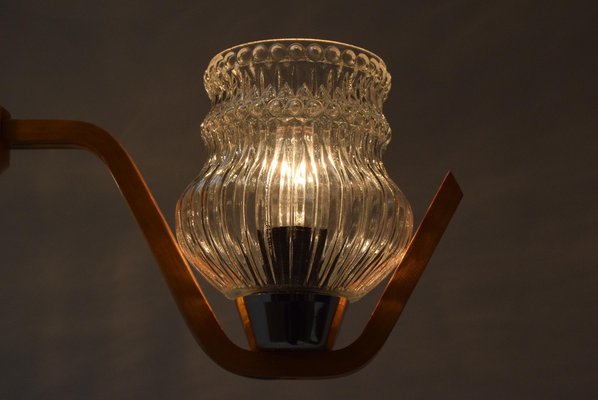 Mid-Century Ceiling Lamp from Drevo Humpolec, 1970s-TZ-1153619