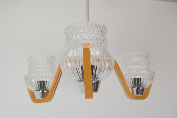 Mid-Century Ceiling Lamp from Drevo Humpolec, 1970s-TZ-1153619