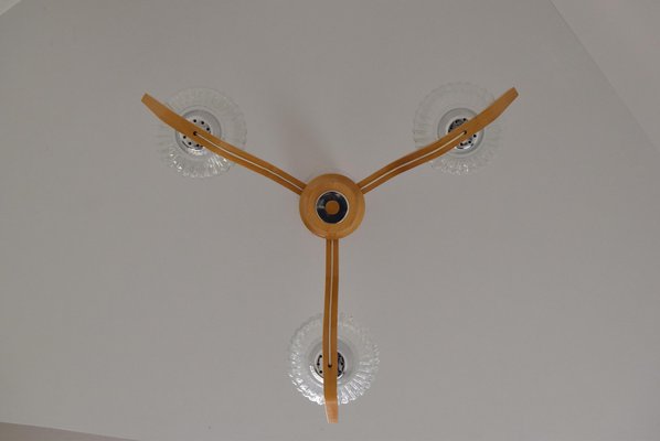 Mid-Century Ceiling Lamp from Drevo Humpolec, 1970s-TZ-1153619