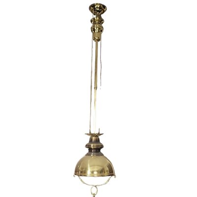 Mid-Century Ceiling Lamp in Golden Bronze-TCS-1743151