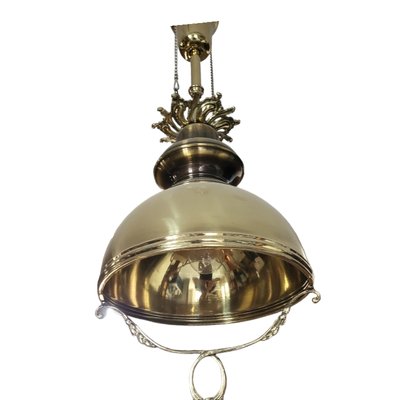 Mid-Century Ceiling Lamp in Golden Bronze-TCS-1743151