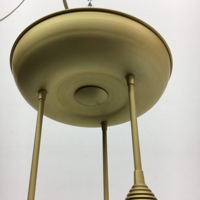 Mid-Century Ceiling Lamp with Murano Glass Drops, 1970s-BGP-934892