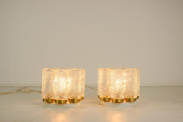 Mid-Century Ceiling Lamps from Napako, 1970s, Set of 2-TZ-1120179