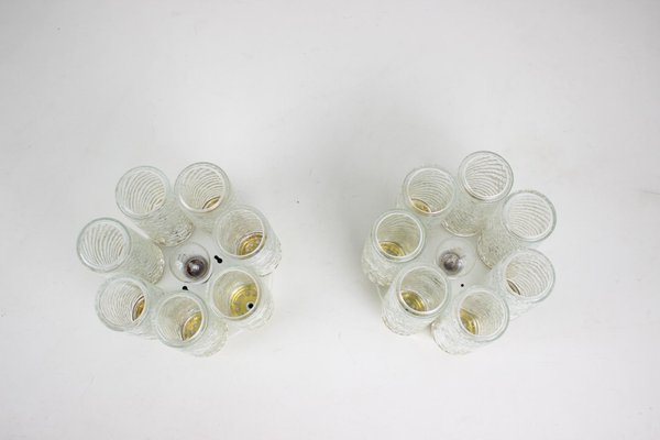 Mid-Century Ceiling Lamps from Napako, 1970s, Set of 2-TZ-1120179