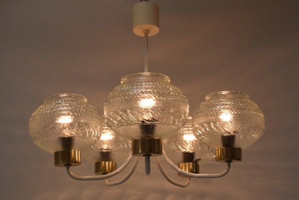 Mid-Century Ceiling Light attributed to Instala Jilove U Decina, 1970s-TZ-1371080