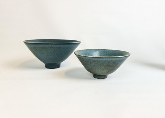 Mid-Century Ceramic Bowls Carl Harry Stålhane for Rörstrand, Sweden, 1950s, Set of 2-UYK-806951