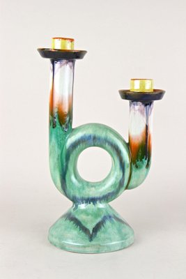 Mid-Century Ceramic Candleholder, Austria, 1950s-TQA-2024338