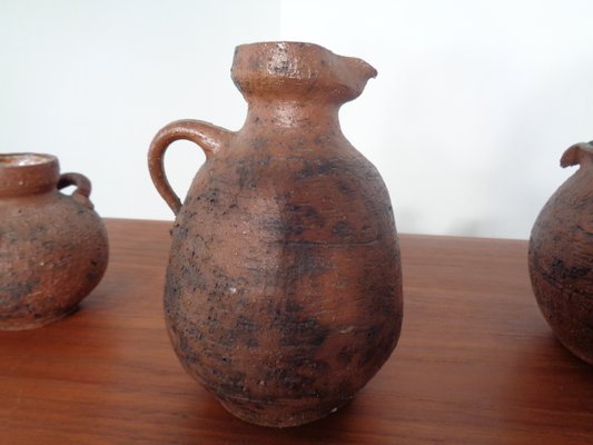 Mid-Century Ceramic Jugs by Gerhard Liebenthron, 1970s, Set of 3-RDW-660238