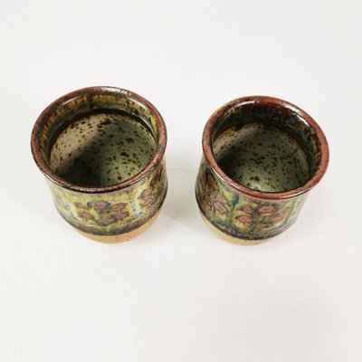 Mid-Century Ceramic Mugs, 1960s, Set of 2-ZTG-1771326