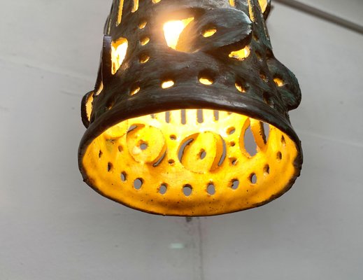 Mid-Century Ceramic Pendant Lamp, 1960s-UAH-1239046