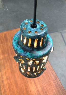 Mid-Century Ceramic Pendant Lamp, 1960s-UAH-1239046