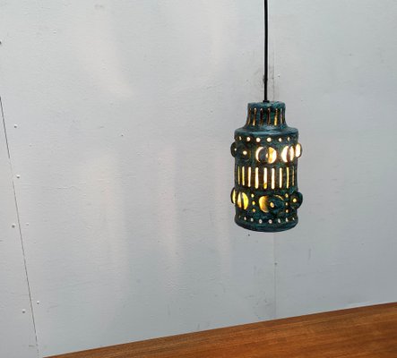 Mid-Century Ceramic Pendant Lamp, 1960s-UAH-1239046