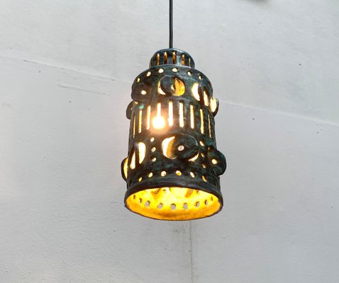 Mid-Century Ceramic Pendant Lamp, 1960s-UAH-1239046