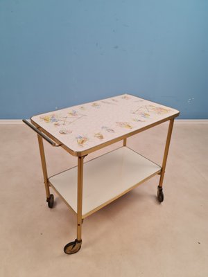 Mid-Century Ceramic Trolley from Opal Möbel, 1950s-IQR-962998