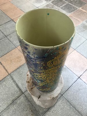 Mid-Century Ceramic Umbrella Stand, 1960s-RJQ-592633