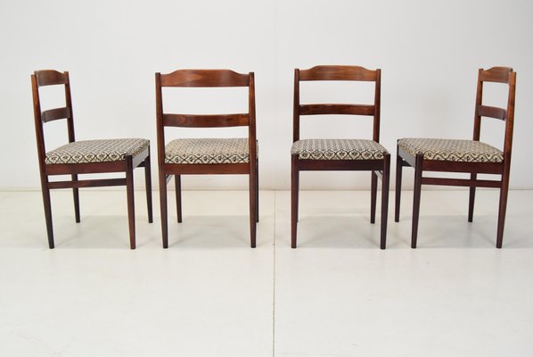 Mid-Century Chairs from TON, 1970s, Set of 4-TZ-1113568