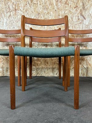 Mid-Century Chairs in Teak by Niels O. Möller for J. L. Møllers, 1960s, Set of 4-EJL-1117922