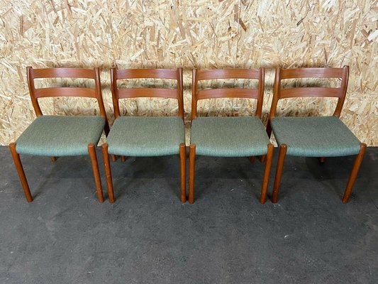 Mid-Century Chairs in Teak by Niels O. Möller for J. L. Møllers, 1960s, Set of 4-EJL-1117922