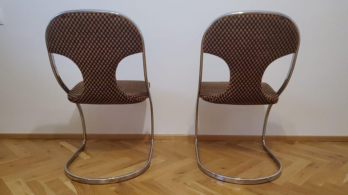 Mid-Century Chairs, Italy, 1970s, Set of 2-TZ-1092371