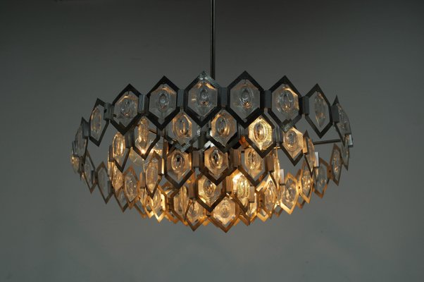 Mid-Century Chandelier attributed to Bejvl for Kamenicky Senov, 1960s-TZ-1815755