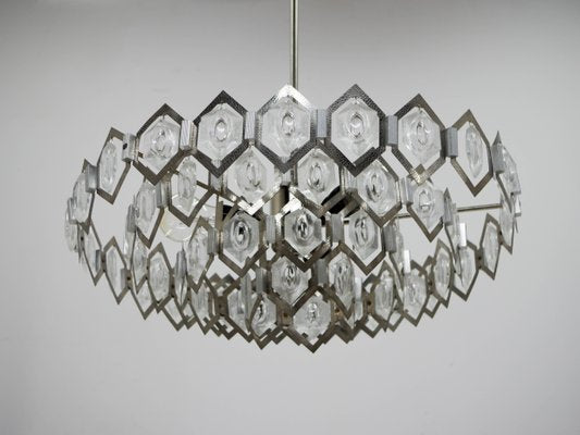 Mid-Century Chandelier attributed to Bejvl for Kamenicky Senov, 1960s-TZ-1815755