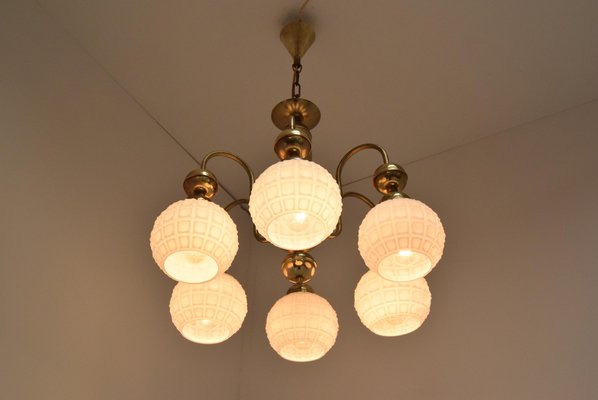 Mid-Century Chandelier by Kamenicky Senov, 1960s-TZ-991898