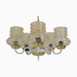 Mid-Century Chandelier, Czechoslovakia, 1970s-TZ-1098771